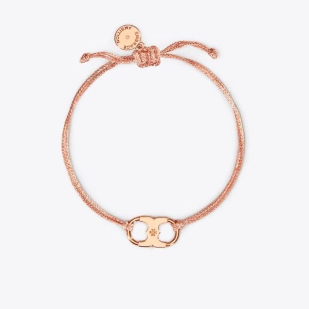 NWOT Tory Burch Rose Gold Embrace Ambition Bracelet